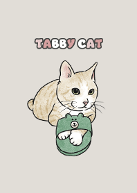 creamtabby1 - linen