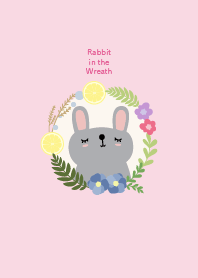 Rabbit In the wreath