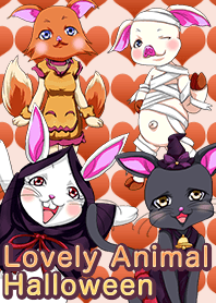 Lovely Halloween ~Cute Animals~English
