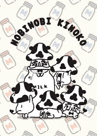 NOBINOBI KINOKO (Milk bottle ver.)