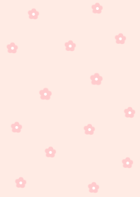 flower pattern(JP)peachpink