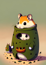 Halloween Hamster 165065