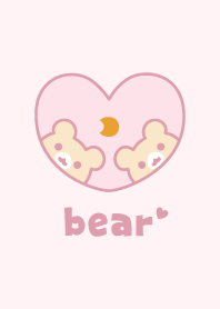 くま月[ピンク]