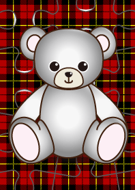 Teddy bear 08 Silver