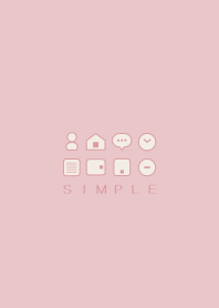 SIMPLE(beige pink)V.513b