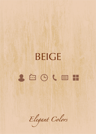 Elegant Colors -BEIGE-