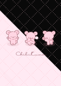 ちびくま - ブラック & ピンク