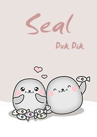 แมวน้ำดุ๊กดิ๊กน่ารัก