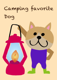 I love camping! Camp Dog