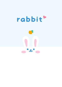 Rabbits. Lemon - Blue