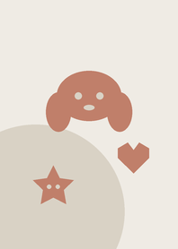 Minimal Morandi Puppy