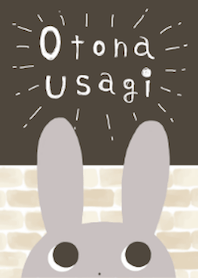 A rabbit cafe
