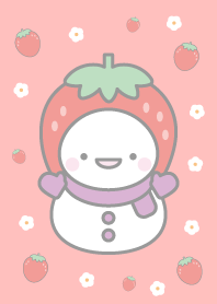 Strawberry: Purple Snowman Theme 6