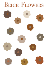 YUKANCO beige flowers