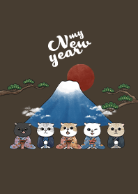 neko new year / chocolate