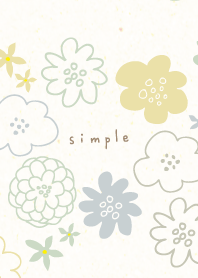 Nordic style 4 colors of flowers19 Japan