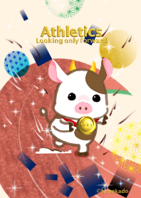 Athletics (Ox, gold medal, hurdles)