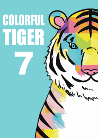 Tigre colorido 7