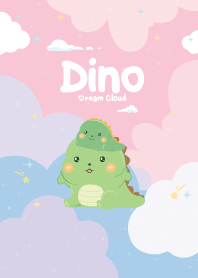 ไดโนเสาร์ เมฆในฝัน สีชมพู