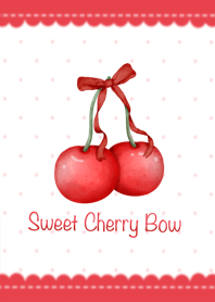 Sweet cherry bow