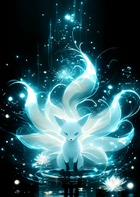 星辰蓮花池九尾靈狐❤️