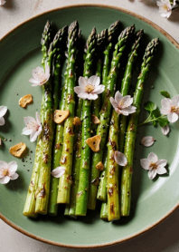 Stir-fried asparagus-I LOVE FOOD