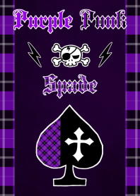 Purple Punk Spade