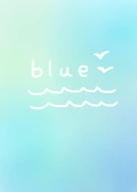 シンプルブルー