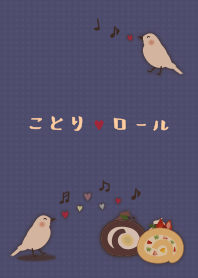 [R] Little Birdie Rolls + Navy |os