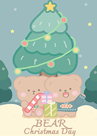 Happy Bear Christmas day!