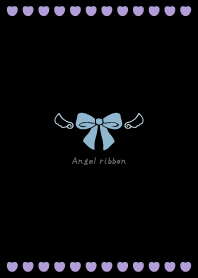 simple angel heart Theme Ribbon 28