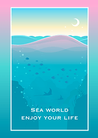 Sea world_twilight_enjoy your life