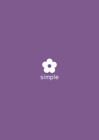 simple love flower Theme Happy2