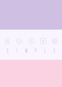 SIMPLE(pink purple)V.5
