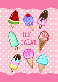 ไอศกรีมหวานๆ พาสเทล