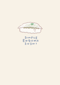 simple Engawa Sushi beige
