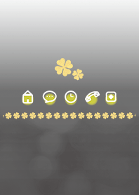 Black Yellow : Lucky Clover Theme