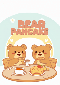 beary and pancake