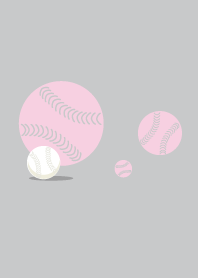 Softball white simple