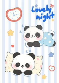 Love Night Panda