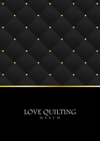 LOVE QUILTING -chic black- 2