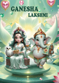 Ganesha, Lakshmi: Rich and wealthy JP