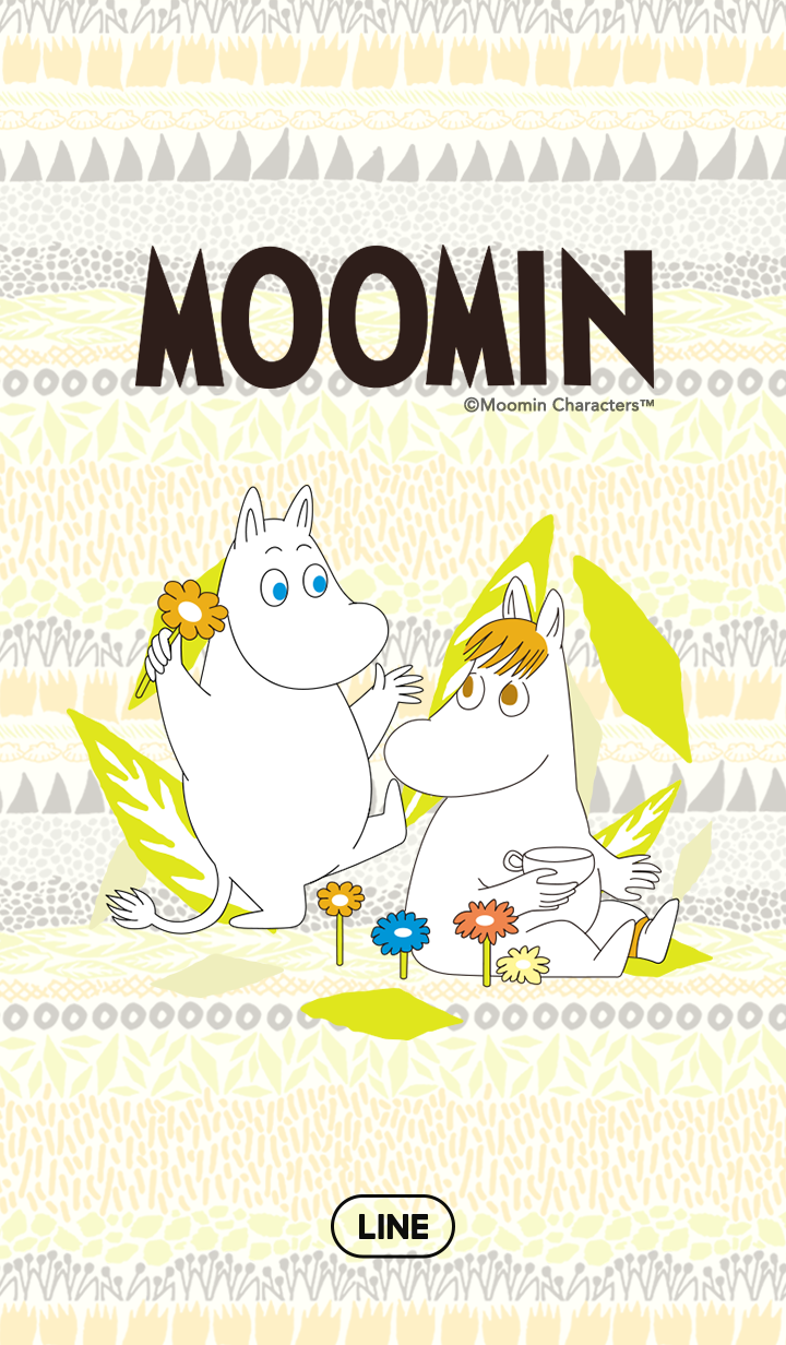 【主題】Moomin 花草篇