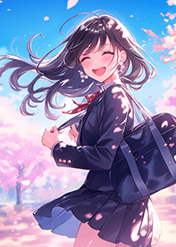 開朗微笑の高中生❤