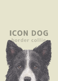 ICON DOG - Border Collie - PASTEL YE/03