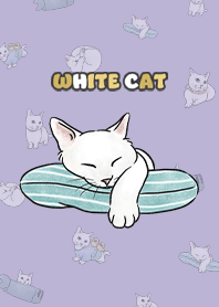 whitecat1 / violet