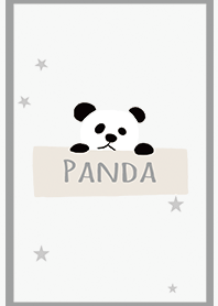 グレー / パンダ