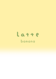 Latte/banana