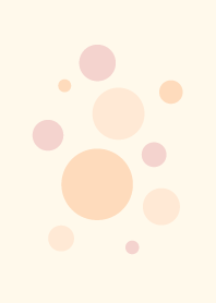 Light beige dots.