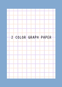 2 COLOR GRAPH PAPER/PINK&PUR/DUSTY BLUE